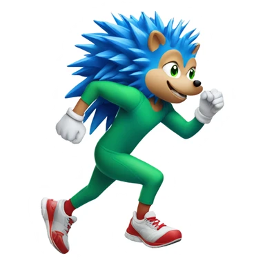 Sonic The Hedgehog sticker