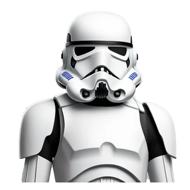 Storm trooper say "these are not the droid you're looking for"  sticker
