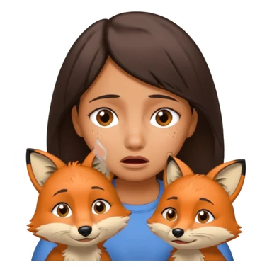 Make Dora and Swiper the fox crying sticker