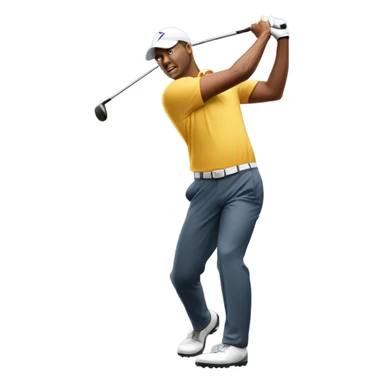 Golfer euro stepping sticker