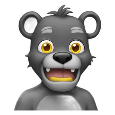 Itchy and scratchy sticker