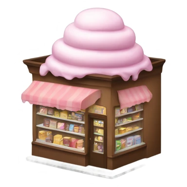 A bookstore that sells ice cream sticker