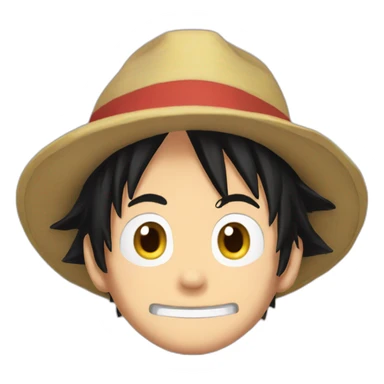Luffy-poney sticker