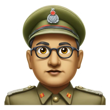 netaji subhash chandra bose sticker