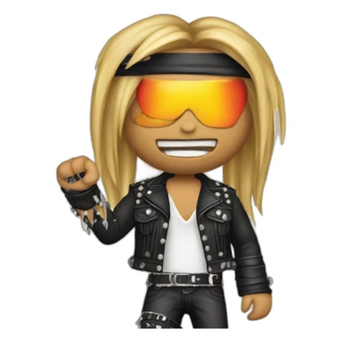 vince neil mötley crüe sticker