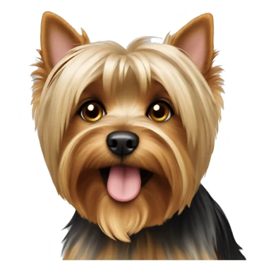 The Yorkshire Terrier dog sticker