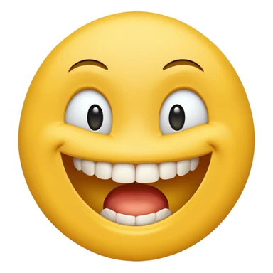 generate a smile emoticon for a dentist who treats teeth sticker