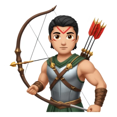 Arjun mhabhrta archer sticker