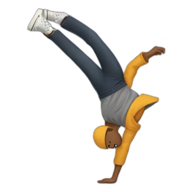 Breakdance sticker