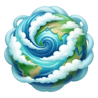pretty earth  sticker