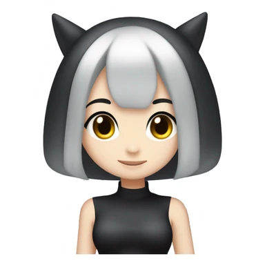 Kuromi and melody sticker