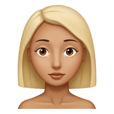 sugeneruok moters galva be akiu ir burnos be noses ir plauku sticker