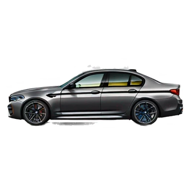 BMW M5 F90 competision sticker