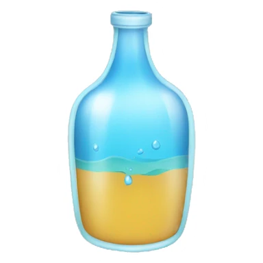 Vaso de agua  sticker