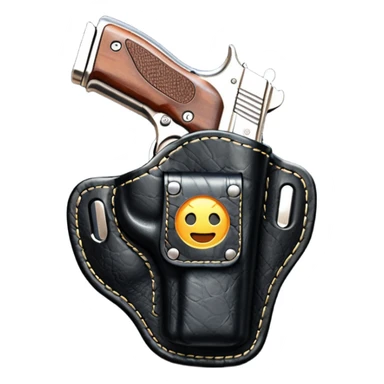 black holster sticker