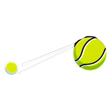 Tennis sticker