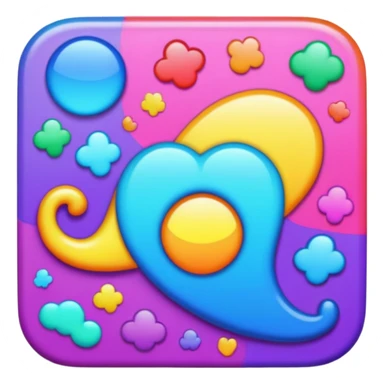 lsd square tab sticker