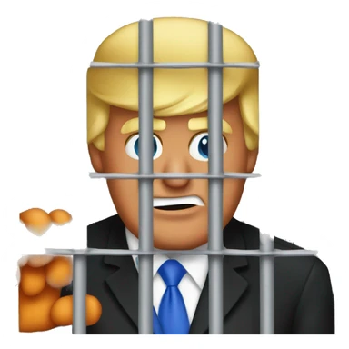 Donald trump in jail sticker