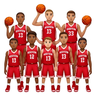 University of Houston basketball  sticker