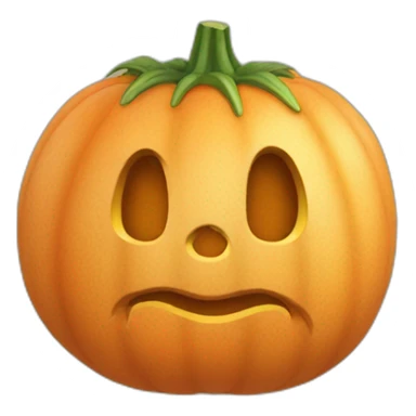 citrouille amoureuse sticker