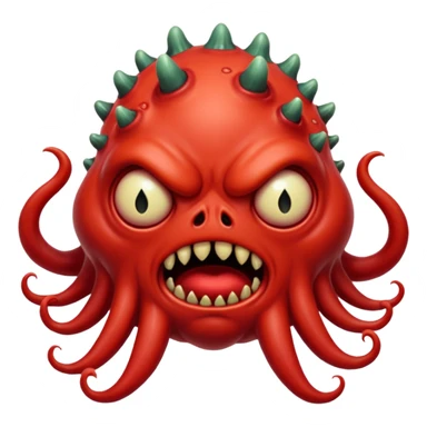 shoggoth angry red sticker