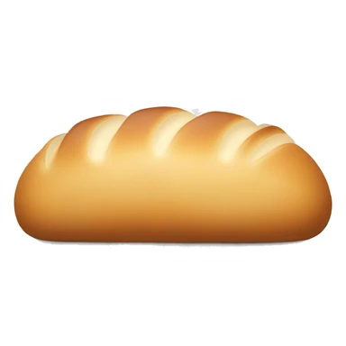 A fresh loaf of bread, with steam rising, symbolizing homemade warmth. sticker