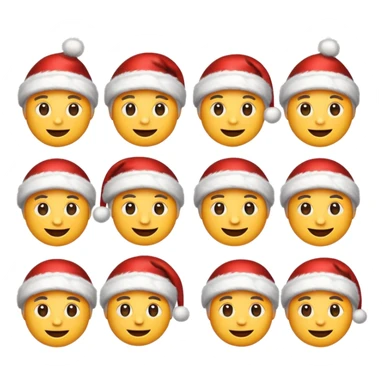 Can you make different Christmas emojis  sticker