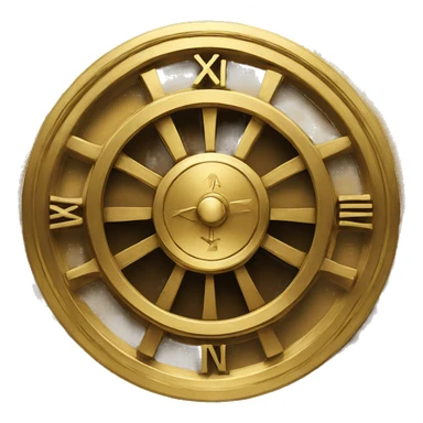 Golden dial of destiny sticker