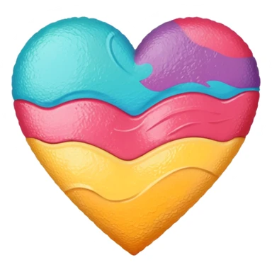 heart summers sticker