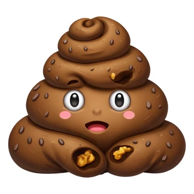 Poop sticker