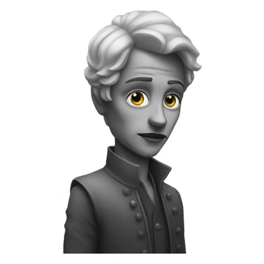 Noir maltraité sticker