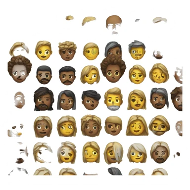 Futuristic emojis which are not in existing  sticker