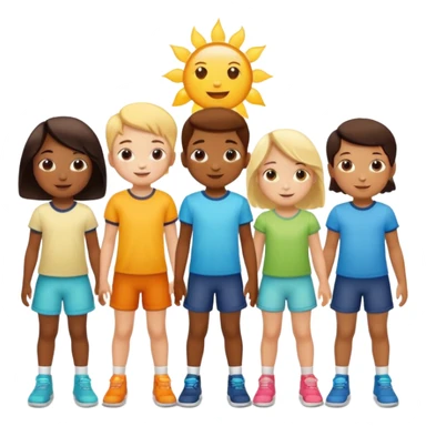 "“Winter Health for Kids: The Role of Vitamin D and Sunlight”
→ Educational and visual – highlight GoCLN Kids line." sticker