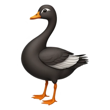 black goose sticker