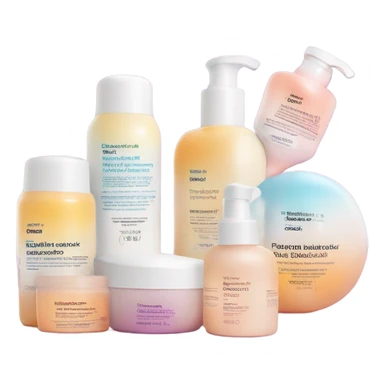 Bubble skincare sticker