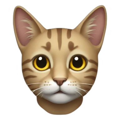 gato llorando sticker