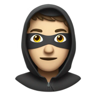 a thief who steal sticker