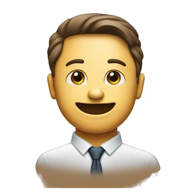 emoji of Linkedin logo sticker