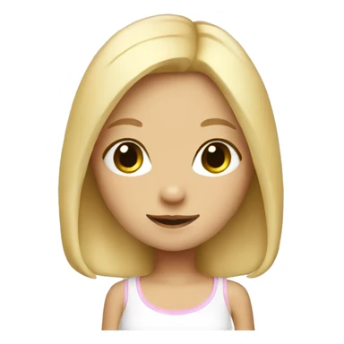 blonde bunny girl sticker