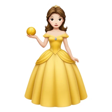 Belle disney princess  sticker