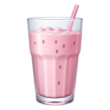 Cilekli süt  sticker