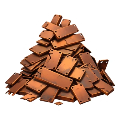 débrouillard ferraille cuivre  post apo survie loot gaming pas de personnage sticker