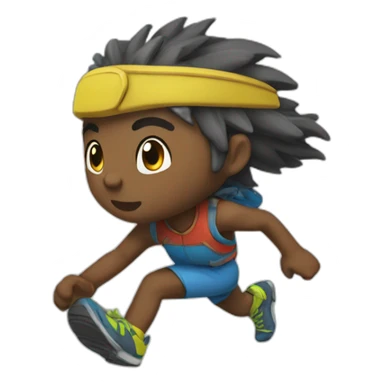 earth runners sticker