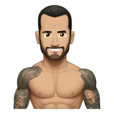 cm punk sticker