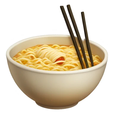 ramen inflated sticker