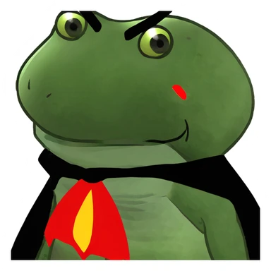 Red glowing evil eyes sticker