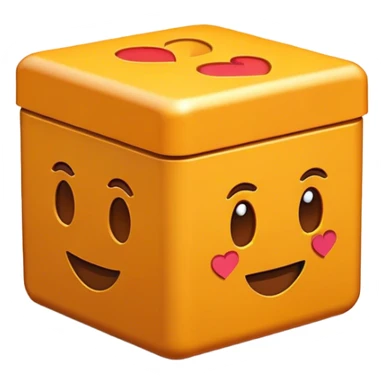 Clash of Clans aesthetic: Cinematic Playful Pixel 3D Health Box Portrait Emoji, rendered in a 3D vector-style similar to standard emojis with minimal shading and bold, simplified shapes. A compact, distinct form with signature details, softly glowing with a pixelated adventure charm. Simplified yet unmistakably iconic, highly detailed and consistent, glowing with a soft radiance and high shine. Stylized with a touch of classic pixel-art charm and a soft glowing outline, capturing the essence of a beloved gaming relic with a friendly, playful manner! sticker