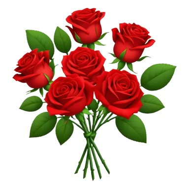 Bouquet of roses sticker
