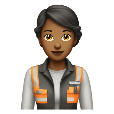 Lost female truck driver sticker