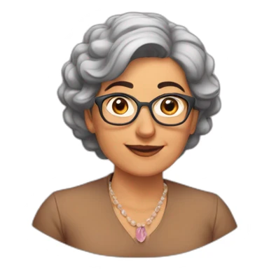 Aunt Sadegha Parvani sticker